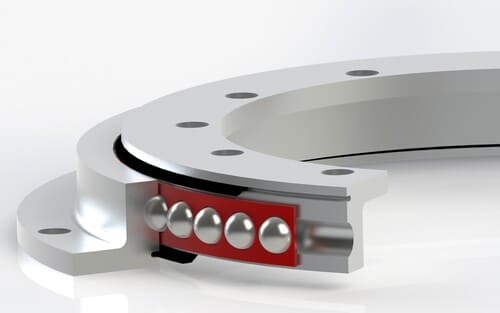 Couronne d'orientation sans denture dia. 984x1198mm épaisseur: 56mm
