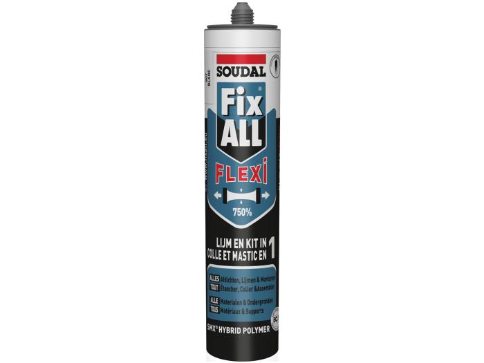 Cartouche MS-polymère SOUDAL FIX-All Flexi 290ml Blanc - 105029