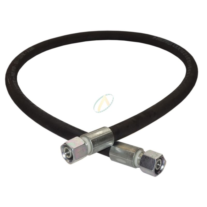 Flexible HP 2 tresses métallique 1/2&quot; lg:70cm avec raccords sertis M22x1,5 DKO 15L
