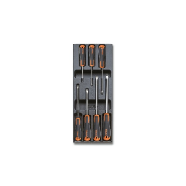Plateau thermoforme BETA T211 Tournevis plat