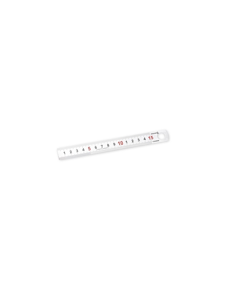 Règle en Acier Inoxydable Lg:500mm largeur:29mm DOGHER 792-02-500