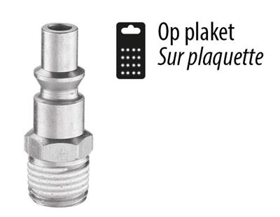 2x Embout pneumatique ARO 210 1/4&quot; mâle PREVOST CSF17ARP066151+2
