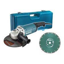 Meuleuse angulaire 230mm 2200W MAKITA GA9060KD avec coffre + disque diamanté