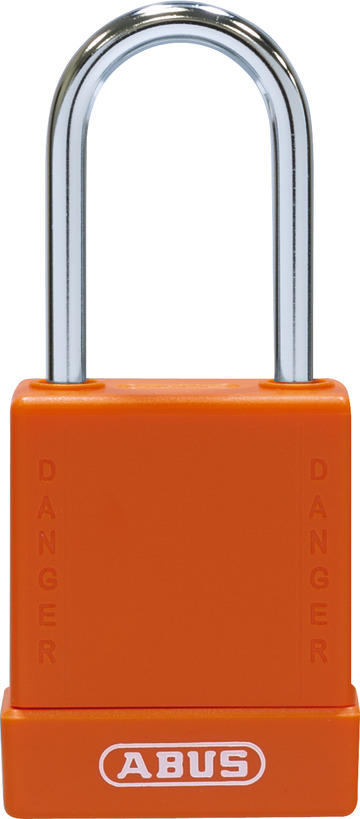 Cadenas de consignation ABUS 76BS/40 Orange MK w/1 key codif. +mark.