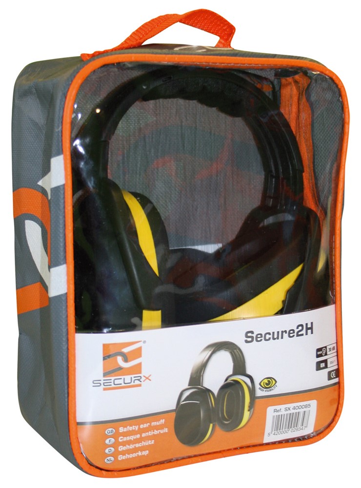 Casque anti-bruit passifs High Visibility SECURX SX401285