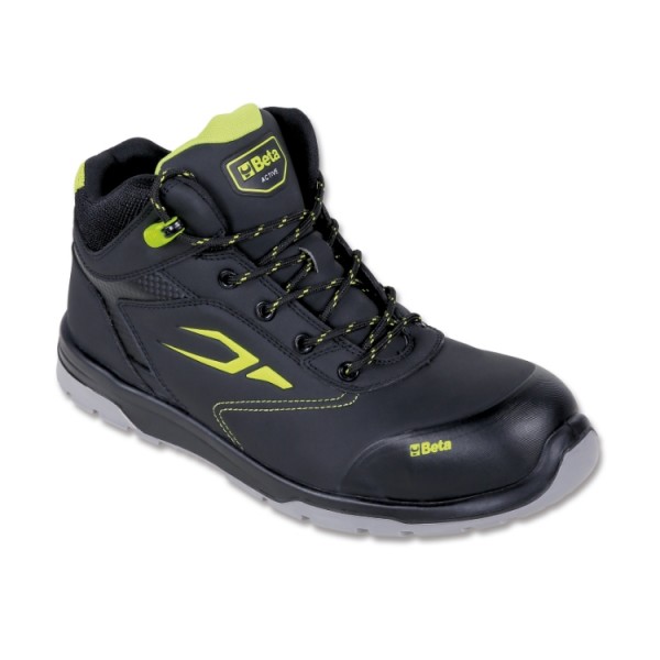 Chaussure haute en Nubuck hydrofuge avec renfort anti-abrasion dans la zone de l'embout BETA 7321NA/42