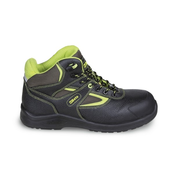 Chaussure montante en cuir pigmenté hydrofuge avec inserts en nylon, couvre-embout anti-abrasion, délaçage rapide BETA 7221PEK/42