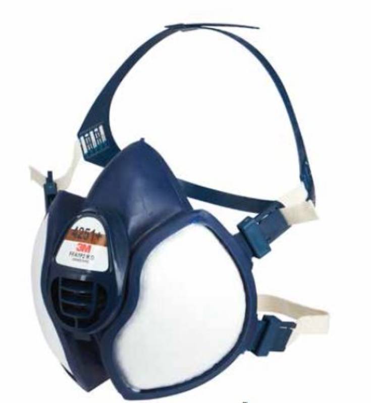 Demi-masque confortable jetable 3M 4279+ ABEK1P3D (1PC)
