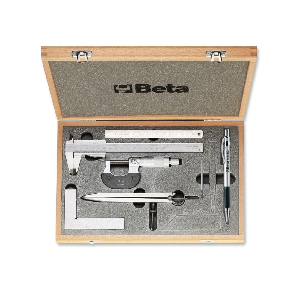 Coffret de 7 outils de métrologie BETA 1685/C7