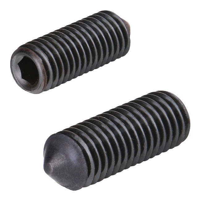 Vis sans tête 6 pans creux DIN914 M3x10 / Acier 45H - brut (200pcs)