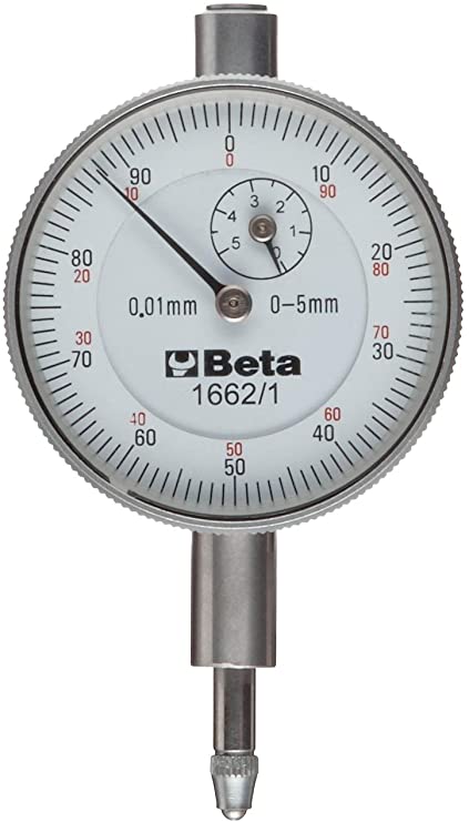 Comparateur à cadran, précision 1/100e BETA 1662/1 - de 0 à 5mm