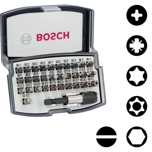 Assortiment embouts + porte-embouts 32pcs BOSCH 2607017319