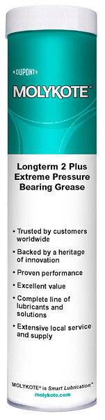Graisse lubrifiante pour les combinaisons métal / métal MOLYKOTE Longterm 2+  -  cartouche 400gr