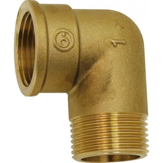 Coude 90° 3/4&quot;MF Laiton