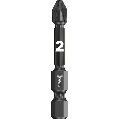 Embouts DIY Impaktor 855/4 IMP DC PZ2 x 50 mm - Boîte de 5p WERA 05057661001