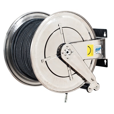 Enrouleur INOX air/eau 30M de flexible standard 3/4&quot; ALGI 07779921
