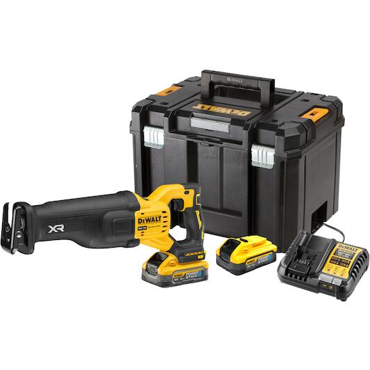 Scie sabre sur accu 18V XR Brushless PREMIUM DEWALT DCS386H2T-QW