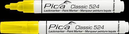 Marqueur à peinture laquée PICA 524/44 Jaune