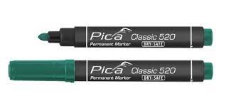 Marqueur permanent pointe ogive PICA 520/36 Vert