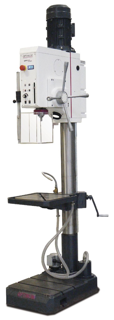 Perceuse à colonne avec transmission par engrenage, avec vitesses variables OPTIDRILL DH32GSV