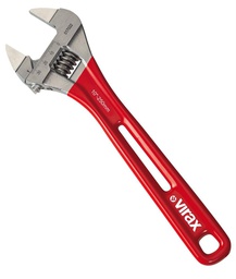 [VI017020] Clé à molette extra légère 6&quot; à mors fins VIRAX Longueur: 161mm - 017020
