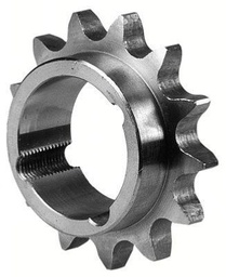 [16B138TL] Pignon simplex 1&quot; 38 dents pour Taper-Lock 3020 - 16B-1/38TL denture traitée