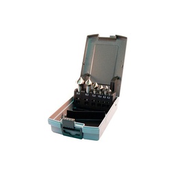[IDG72R006] Assortiment de 6 fraises à chanfreiner dans un coffret