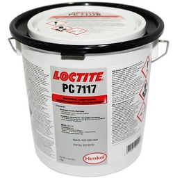 [LO7117] Revêtement de surface à base époxy bicomposant, chargé en céramique, pour pièces métalliques. Idéal pour la protection contre l'abrasion des particules fines ou l'érosion LOCTITE PC 7117 1Kg