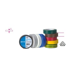 [BEBMESB1925RO] Ruban isolant en PVC BETA 1639ESB 0,15x19mm Lg: 25M Rouge BMESB1925RO