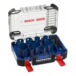 [BO2608900447] Set de 11 scies trépans EXPERT Tough Material Ø20/22/25/32/35/40/44/51/60/64/76mm  BOSCH - 2608900447