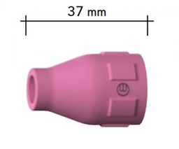 [BI7750082] Buse gaz dia 10mm L=37mm pour torche TIG BINZEL Abitig 2000/450W Grip - 775.0082