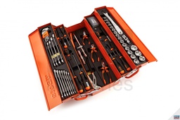 [BE021200901] Coffre en tôle avec composition de 91 outils BETA 2120L-E/T91-E - 021200901