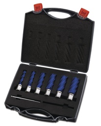 [OD713072020] Jeu de 6 mèches à carotter TiAlN – Dia 12-14-16-18-20-22 mm x 30mm OPTIDRILL TIALN30 - 713072020