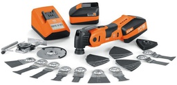 [FE71293461000] Machine oscillante sans fil livré avec 60 accessoires FEIN MULTIMASTER sans fil AMM 700 MAX - 71293461000