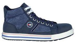 [CO1023433006] Chaussure haute sportive en cuir nubuck bleu hydrofuge COFRA Pressing S3 pointure 41
