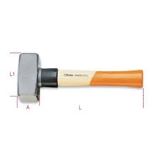 [BE1380S1250] Massette de 1,250Kg manche avec collerette BETA 1380S 1250
