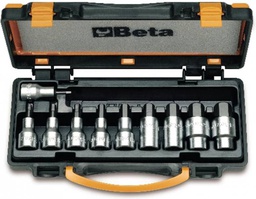 [BE920PEC10] Jeu de 10 douilles pour vis 6 pans creux 1/2&quot; BETA 920PE/C10