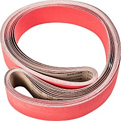 [PF45005626] Bandes abrasives pour le ponçage du métal grain céramique Gr120 PFERD BA50x2000 CO120- 950685