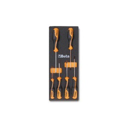 [BEM204] Plateau mousse BETA M204 tournevis torx