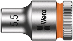 [WE8790HMA55] Douille 6 pans 1/4&quot; WERA 8790 HMA Zyklop Nuss SW 5,5