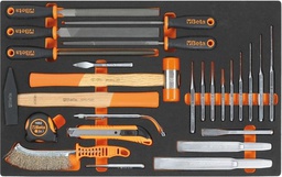 [BEM230] Plateau mousse BETA M230 limes chasses marteau