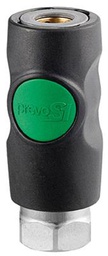 [PRESI071101] Raccord rapide de sécurité 1/4&quot; femelle EURO PREVOST ESI071101