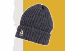 [1022337] Bonnet en tricot avec pare-vent et doublure Thinsulate bleu moucheté ARTELLI PRO-HAT NAVY