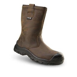 [1025073007] Botte de sécurité en cuir, avec corps en cuir nubuck hydrofuge et oléofuge de qualité haut de gamme avec doublure hiver ARTELLI EXTREME BOOT CAP PLUS S3 SRC pointure 44