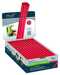 [PIC54030100] Carpenter pencil, 30cm, display-box of 100 pcs