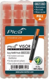 [PIC991054] VISOR permanent refills, fluo-orange, 5 pc/box