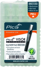 [PIC99152] VISOR permanent refills, white, 5 pc/box