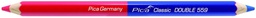 [PIC55910] DOUBLE blue/red, 17,5cm, hangable box of 10 pcs
