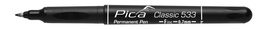 [PIC53346] Permanent-Pen 'F' black, round tip, 0,7mm