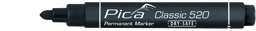 [PIC52046] Permanent marker 1-4mm, Round tip, black